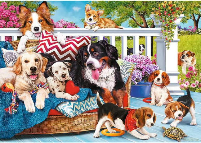 TREFL 1000 el. Cuteness Overload: Doggy Friendship [PUZZLE]