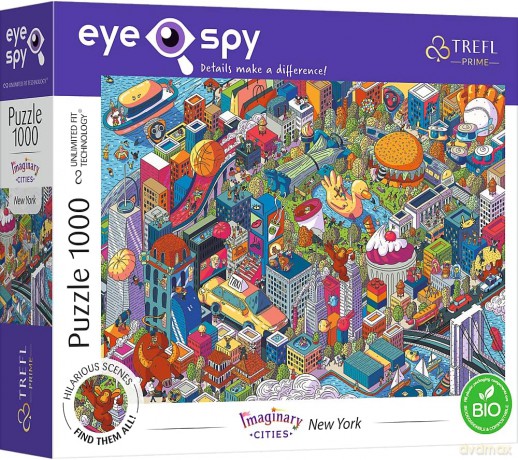 TREFL 1000 el. Eye-Spy Imaginary Cities New York [PUZZLE]