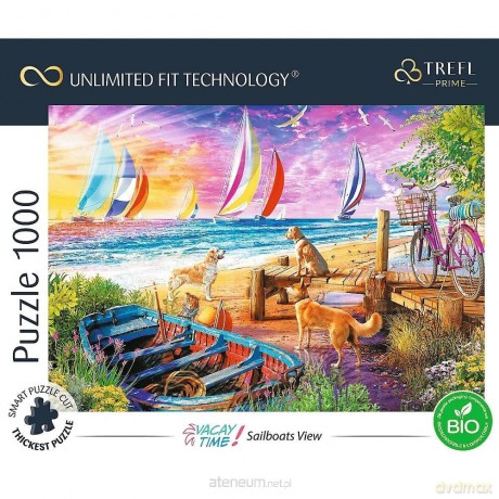 TREFL 1000 el. Vacay Time: Sailboats View [PUZZLE]