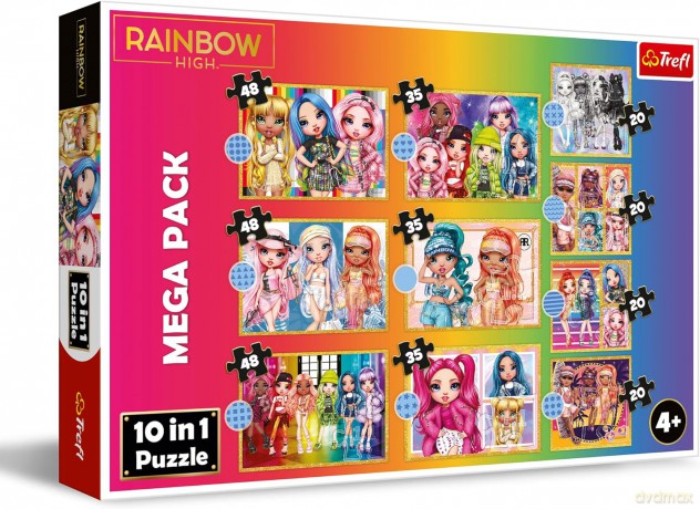 TREFL 10w1 Kolekcja modnych laleczek [PUZZLE]