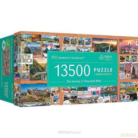TREFL 13500 el. The Journey of Thousand Miles [PUZZLE]
