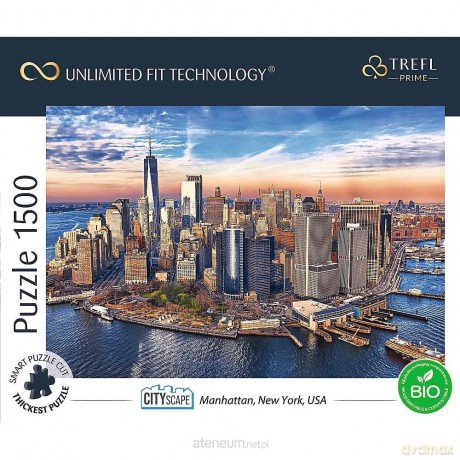 TREFL 1500 el. Cityscape: Manhattan [PUZZLE]