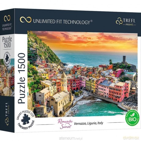 TREFL 1500 el. Romantic Sunset: Vernazza [PUZZLE]