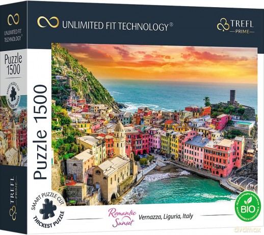 TREFL 1500 el. Romantic Sunset: Vernazza [PUZZLE]
