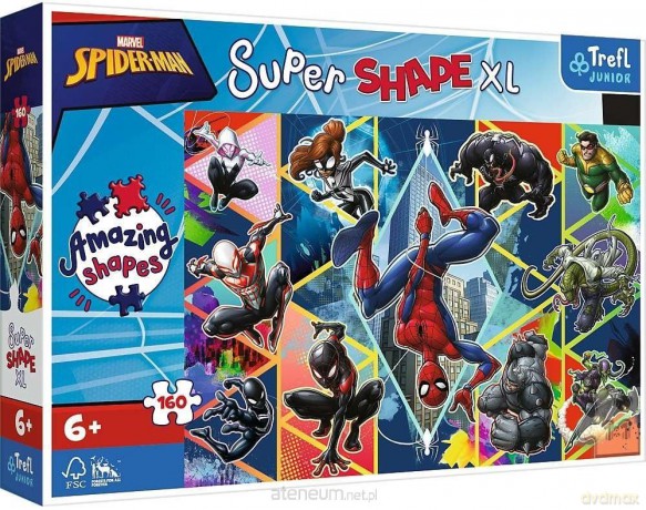 TREFL 160 el. Super Shape XL Dołącz do Spidermana [PUZZLE]
