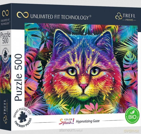 TREFL 500 el. Color Splash: Hypnotizing Gaze [PUZZLE]