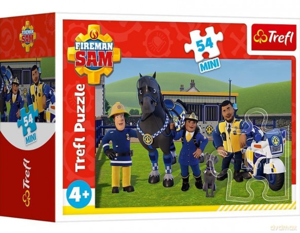 TREFL 54 el. Mini Strażak Sam w gotowości 1 [PUZZLE]