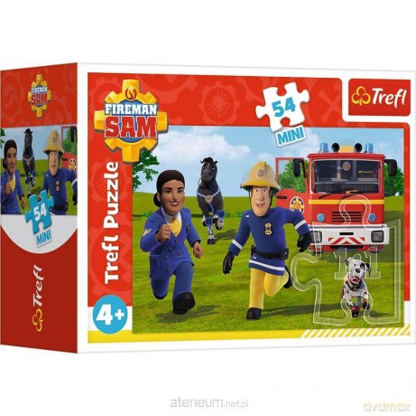 TREFL 54 el. Mini Strażak Sam w gotowości 3 [PUZZLE]