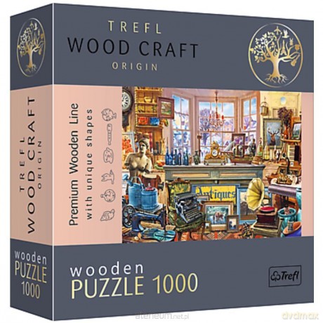 TREFL Puzzle drewniane 1000 el. Sklep z antykami [PUZZLE]