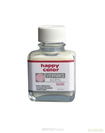 Werniks akrylowy 75ml przeźroczysty