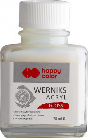 Werniks akrylowy 75ml przeźroczysty