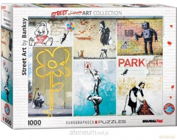EUROGRAPHICS 1000 el. Banksy Street Art. [PUZZLE]