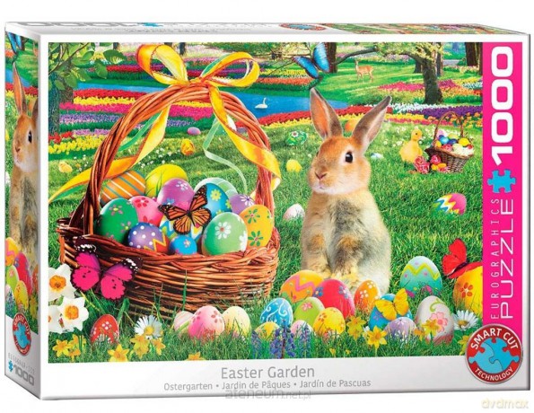 EUROGRAPHICS 1000 el. Koszyk pełen pisanek [PUZZLE]