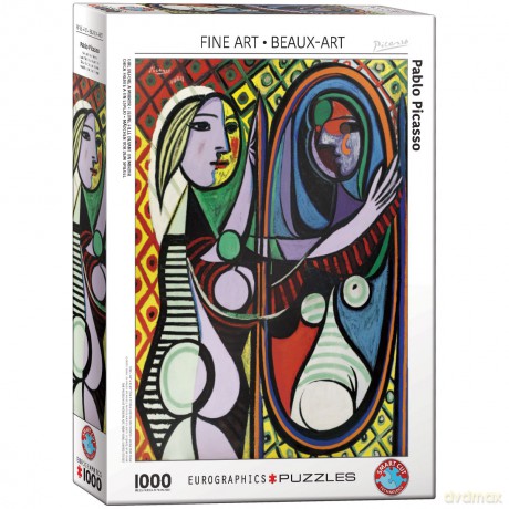 EUROGRAPHICS 1000 el. Odbicie w lustrze, Pablo Picasso [PUZZLE]