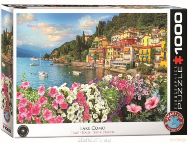 EUROGRAPHICS 1000 el. Włochy, Jezioro Como [PUZZLE]