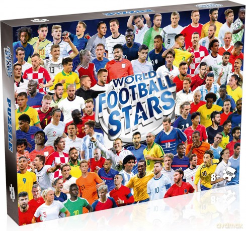 WINNING MOVES 1000 el. World Football Stars [PUZZLE]