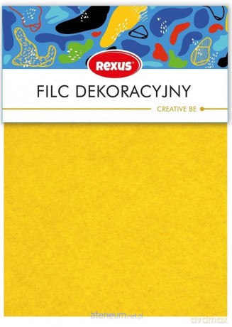 Zestaw filców dekoracyjnych A4 10 kolorów