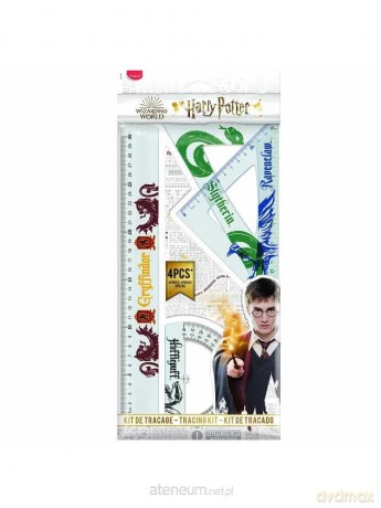 Zestaw geometryczny Harry Potter 4 el.