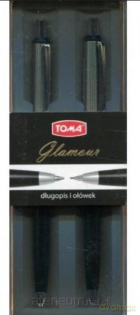 Zestaw Glamour długopis + ołówek