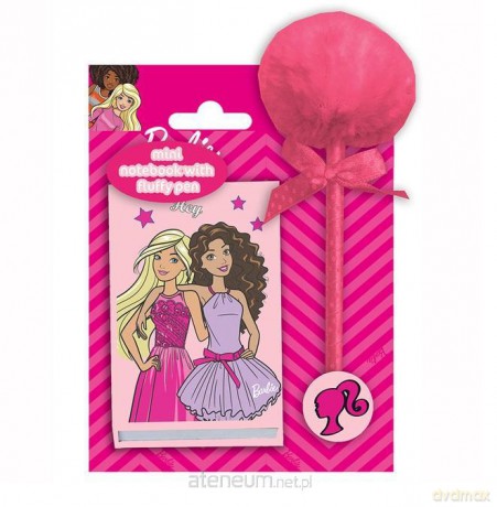 Zestaw notes i długopis Barbie BAS-3702