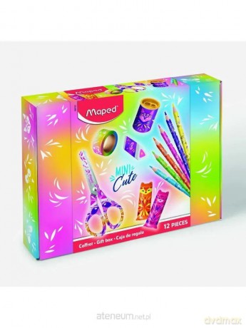 Zestaw papierniczy Mini Cute 12 el.