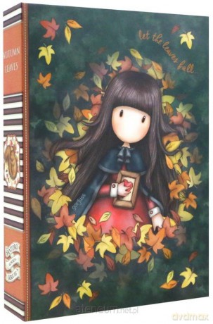 Zestaw: notes, długopis, naklejki - Autumn Leaves