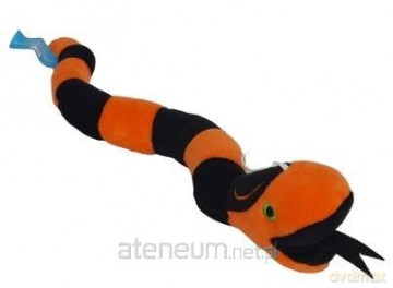 Ziki wąż czarno-pomarańczowy 45 cm