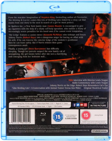 Cat's Eye (Oko kota) [Blu-Ray]