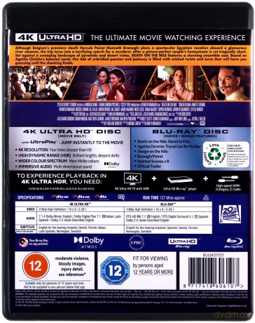 Death on the Nile (Śmierć na Nilu) [Blu-Ray 4K]