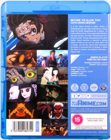 Demon Slayer: Kimetsu no Yaiba Season 1 (Miecz zabójcy demonów: Kimetsu no Yaiba) [2xBlu-Ray]