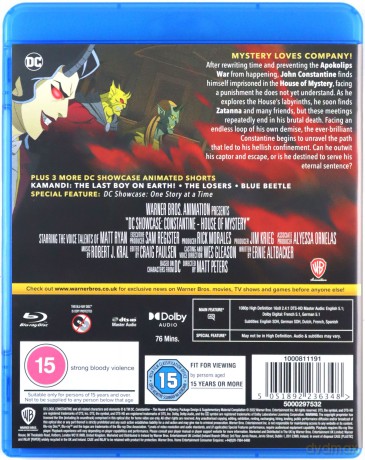 DC Showcase: Constantine - The House of Mystery [Blu-Ray]