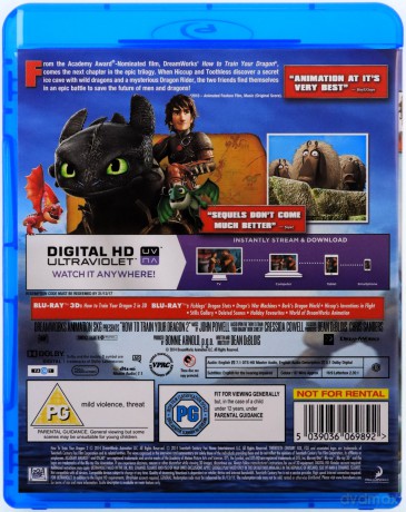 How To Train Your Dragon 2 (Jak wytresować smoka 2) [Blu-Ray]