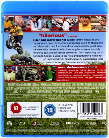 Jackass Forever [Blu-Ray]