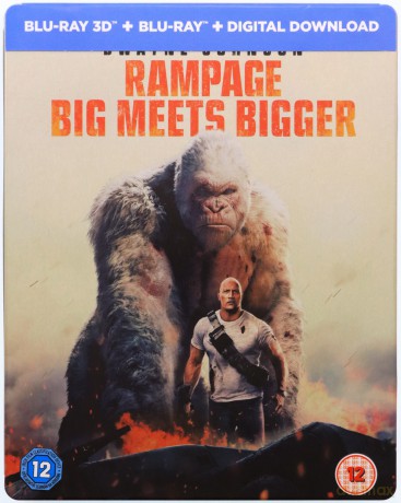 Rampage (Rampage: Dzika furia) (steelbook) [Blu-Ray]