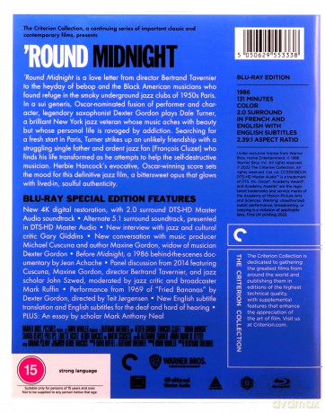 Round Midnight (Około północy) [Blu-Ray]