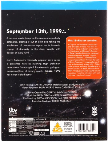 Space: 1999 Season 1-2 (Kosmos 1999) [Blu-Ray]