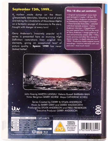 Space: 1999 Season 1-2 (Kosmos 1999) [Blu-Ray]