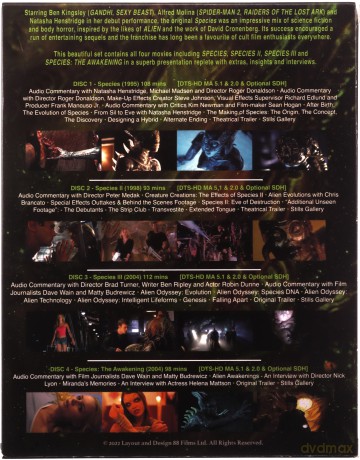 Species Collection [4xBlu-Ray]