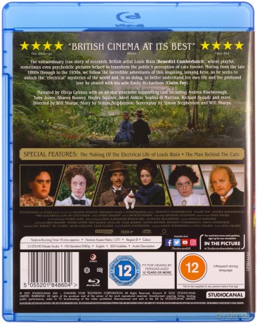 The Electrical Life of Louis Wain (Szalony świat Louisa Waina) [Blu-Ray]