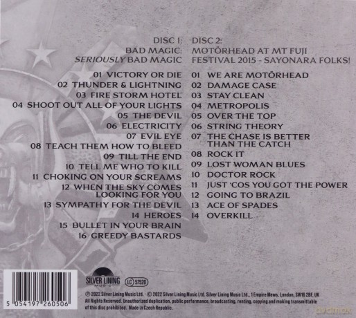 Motorhead: Bad Magic: Seriously Bad Magic [2CD]
