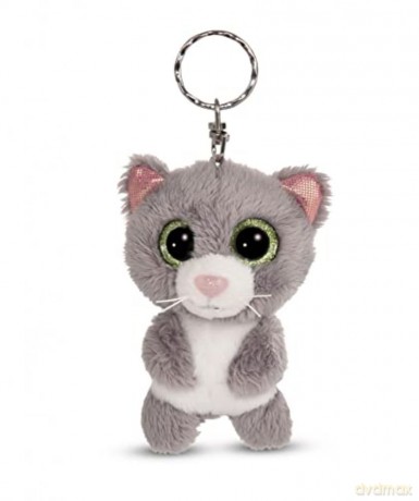 NICI Wieszak/brelok na klucze kot grey Felinja 9 cm