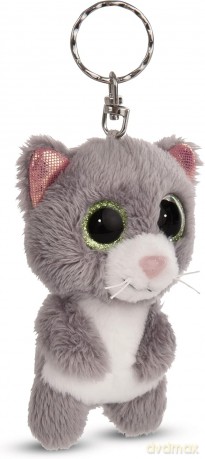 NICI Wieszak/brelok na klucze kot grey Felinja 9 cm