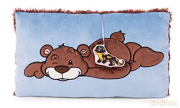 NICI Poduszka miś Malo 43x25 cm