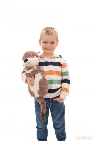 NICI Poduszka wydra Oda & Odalina 40x20 cm