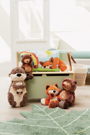 NICI Poduszka wydra Oda & Odalina 40x20 cm