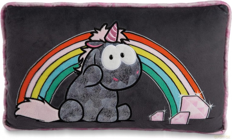 NICI Poduszka prostokątna jednorożec Diamond Dust 43x25 cm