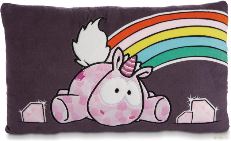 NICI Poduszka prostokątna jednorożec Pink Diamond 43x25 cm