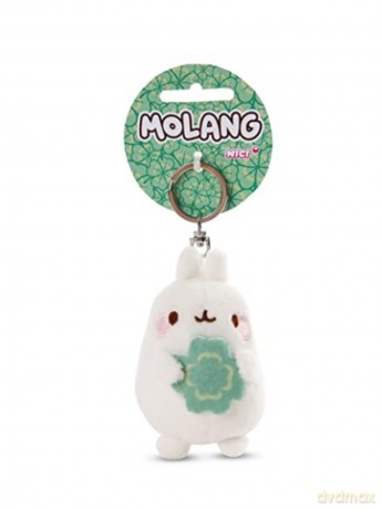 NICI wieszak/brelok na klucze MOLANG z koniczynką  8 cm