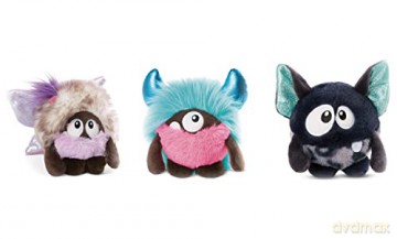 NICI Monsterdoos 10 cm, 3 designs assort. in dis