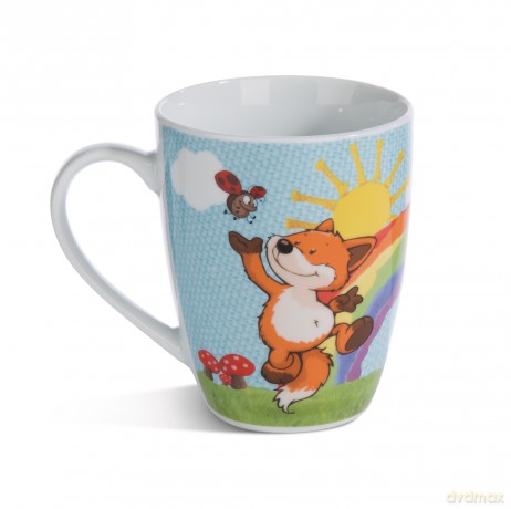 NICI Kubek lis Fridalie 310ml porcelain + banderole